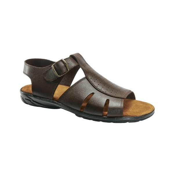 Sandales en cuir - Acheter Chaussures  Mocassins - L'Homme Moderne