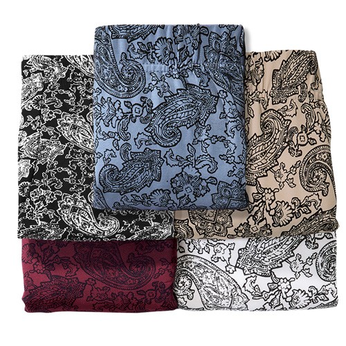 Slips Imprimé Cachemire - les 5