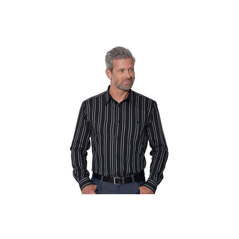 Chemise à rayures ministre