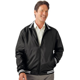 Blouson microfibre  black & white