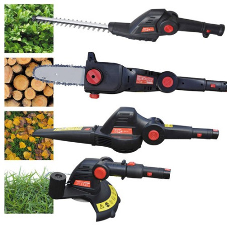 Outil de jardin « 4 en 1 » rechargeable