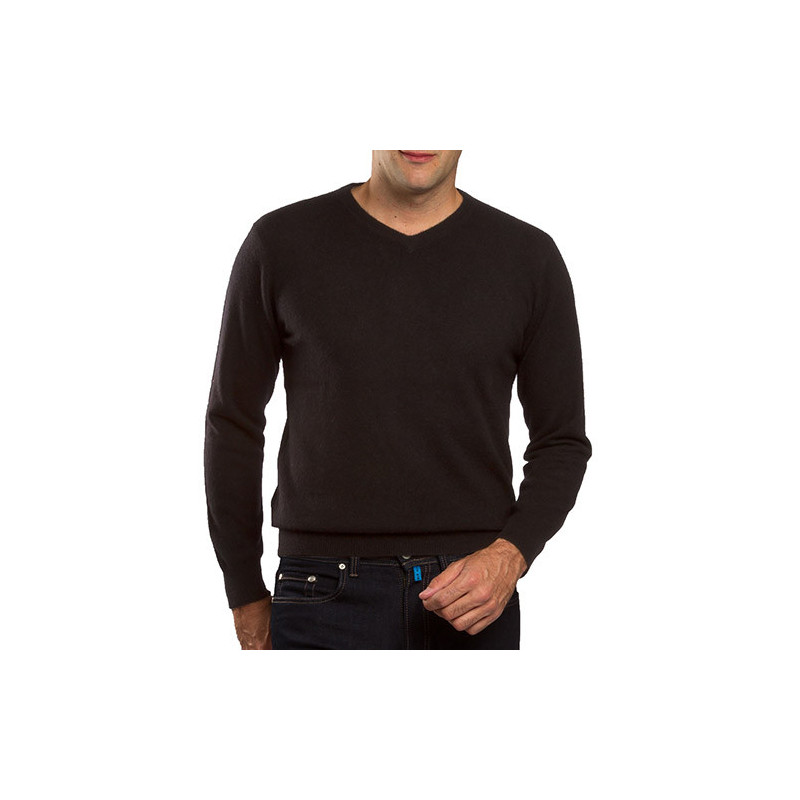 Pull cachemire col V