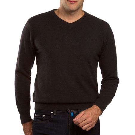 Pull cachemire col V