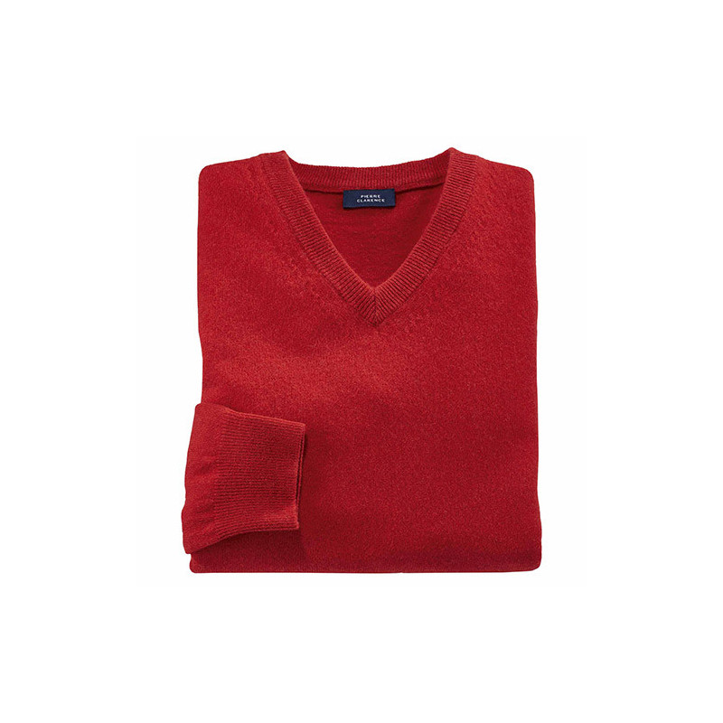 Pull cachemire col V