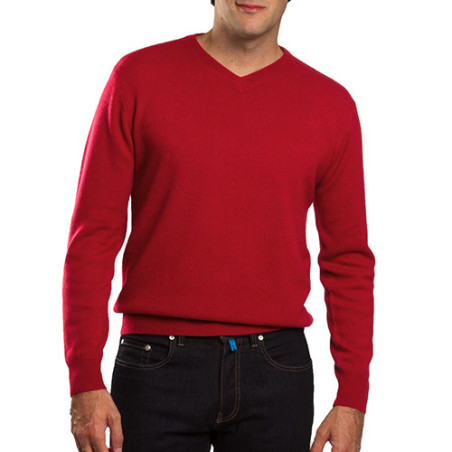 Pull cachemire col V