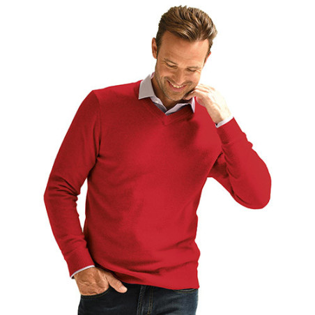 Pull cachemire col V