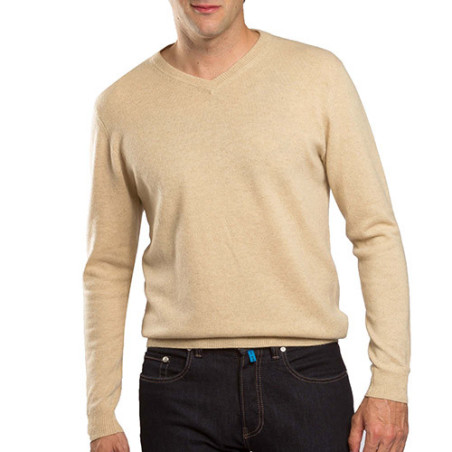 Pull cachemire col V