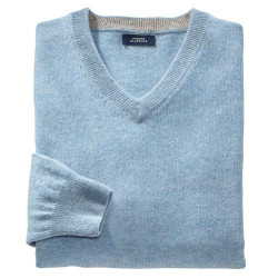 Pull cachemire col V