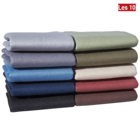 Chaussettes microfibre - les 10 paires