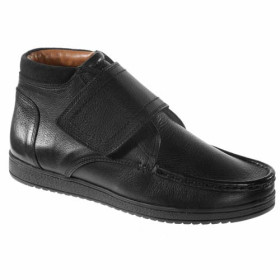 Chaussures montantes coussin d’air, Pointure : 40, Couleur : Noir, par l’Homme Moderne.
