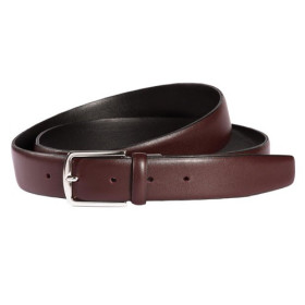 Ceinture Pierre Clarence, Ceinture : 90, Couleur : Bordeaux, par l’Homme Moderne.