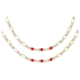 Parure «rêve de rubis», par l’Homme Moderne.