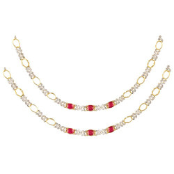 Parure «rêve de rubis»