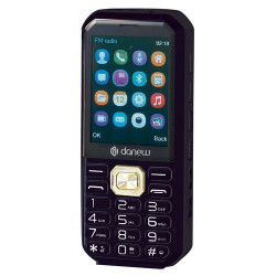 Téléphone Bigo-Blaster Noir