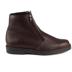 Boots fourrées double zip