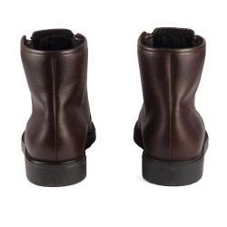 Boots fourrées double zip