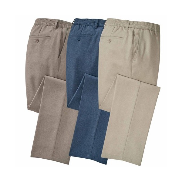 Pantalon total confort - les 3