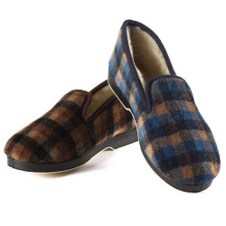 Duo de chaussons laine