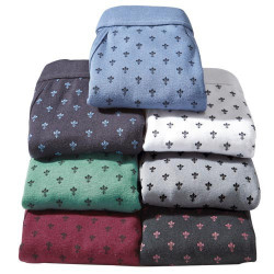 Boxers kangourou fleur de lys - les 7