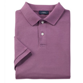 Polo maille piquée