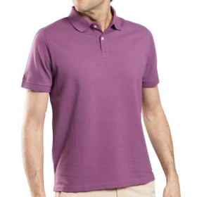 Polo maille piquée