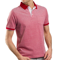 Polo maille piquée Oxford