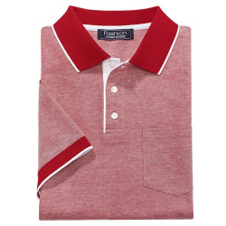 Polo maille piquée Oxford