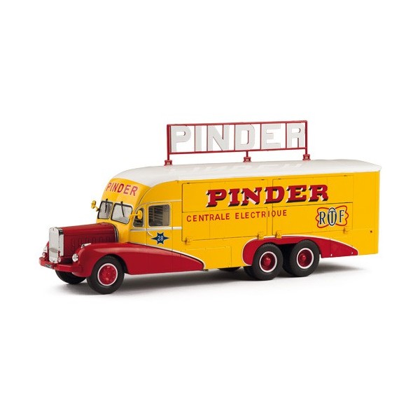Le camion Pinder Bernard 28 centrale électrique