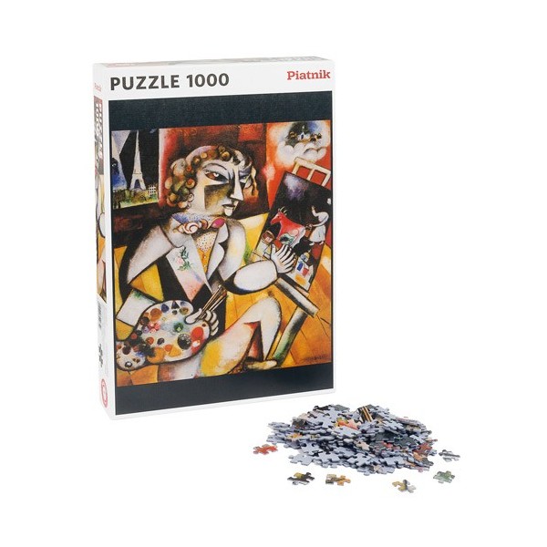 Le puzzle Autoportrait de Chagall 