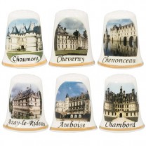 Les 6 dés châteaux de la Loire