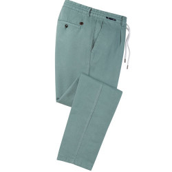 Pantalon détente lin/coton