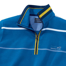 Sweat zippé nautic