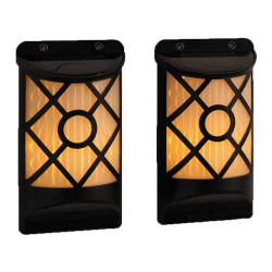 Appliques solaires "flamme"...