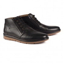 Chaussures montantes double zip