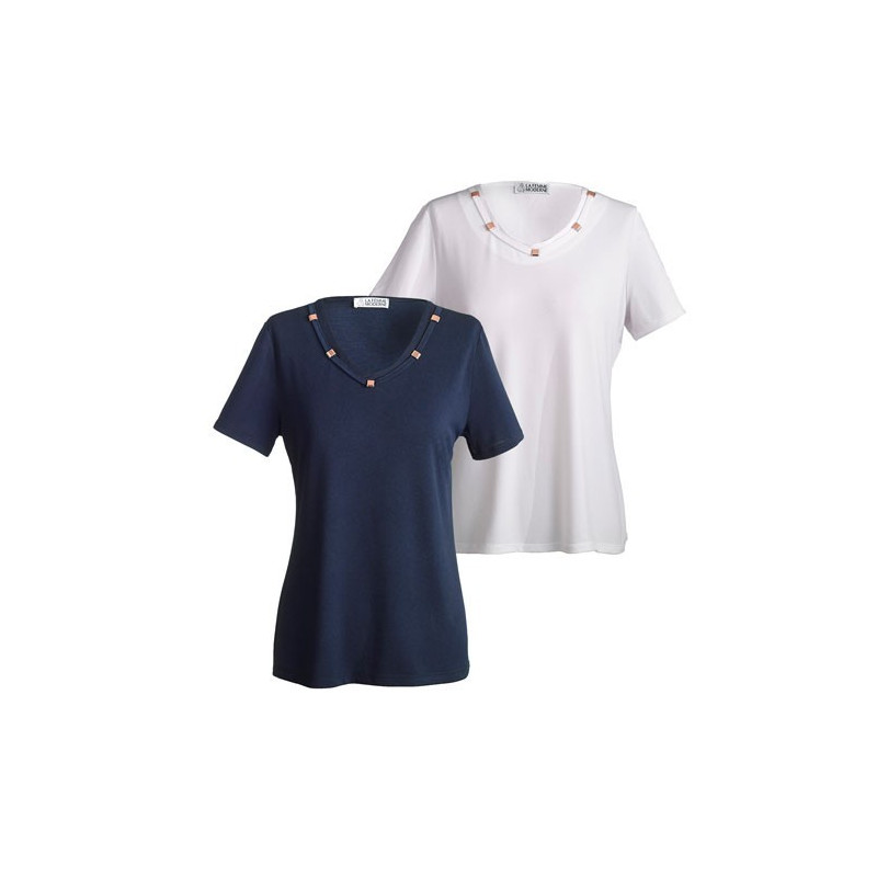 Tee-shirts Agathe - les 2