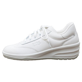 Tennis compensées TBS, Pointure : 36, Couleur : Blanc, par l’Homme Moderne.