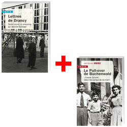 Lot de 2 ouvrages : Lettres...