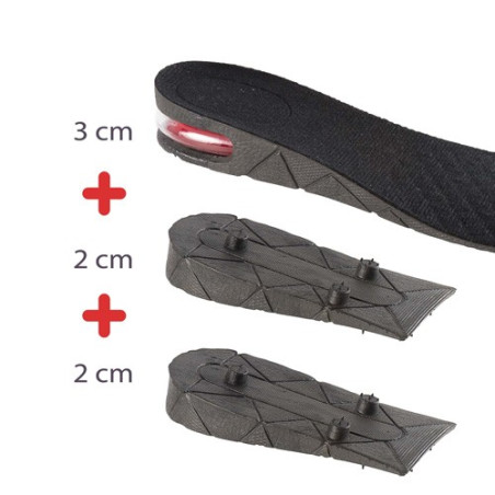 Semelles à talonnettes