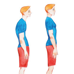 Correcteur de posture vibrant