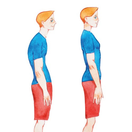 Correcteur de posture vibrant