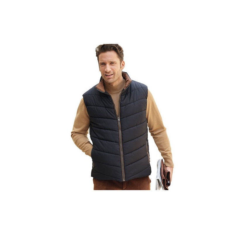 Doudoune sans manches matelassée