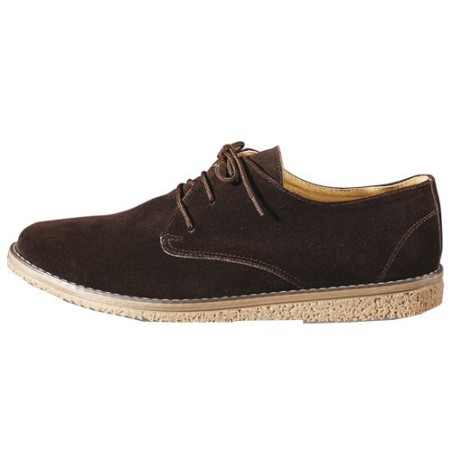 Derbys classiques cuir velours