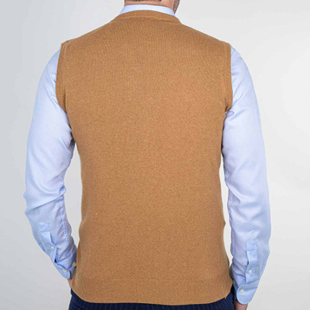 Pull sans manches Laine & Cachemire