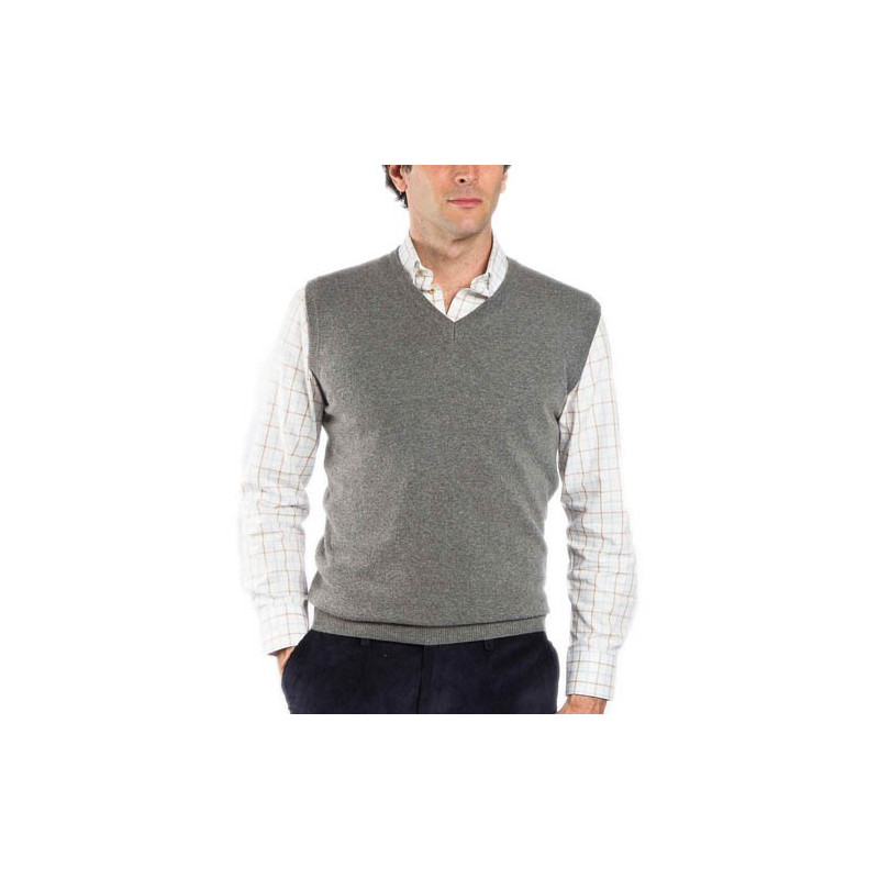 Pull sans manches Laine & Cachemire