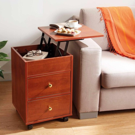 Meuble-chevet évolutif