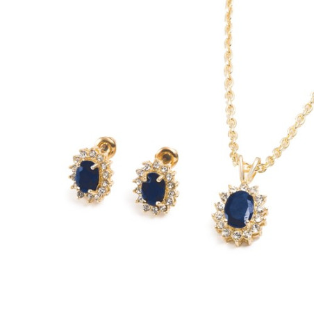 Parure saphir «firmament»