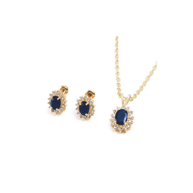 Parure saphir «firmament»