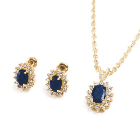 Parure saphir «firmament»