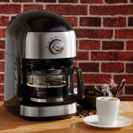 Cafetière à moulin intégré