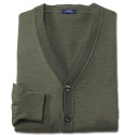 Gilet boutonné mérinos Pierre Clarence®